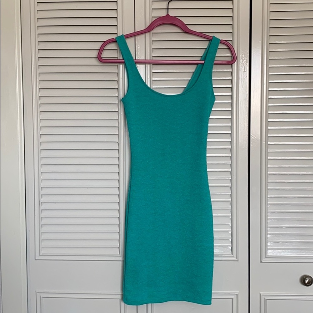 Bershka Mint mini dress